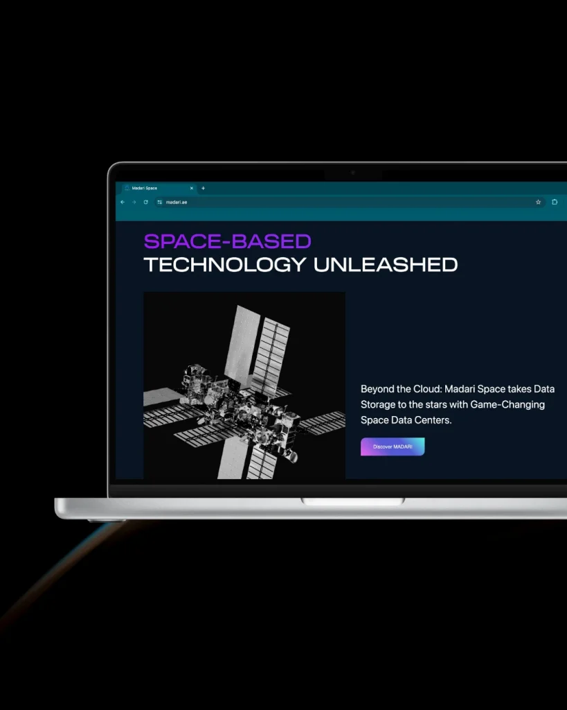 Madari Space Website Development