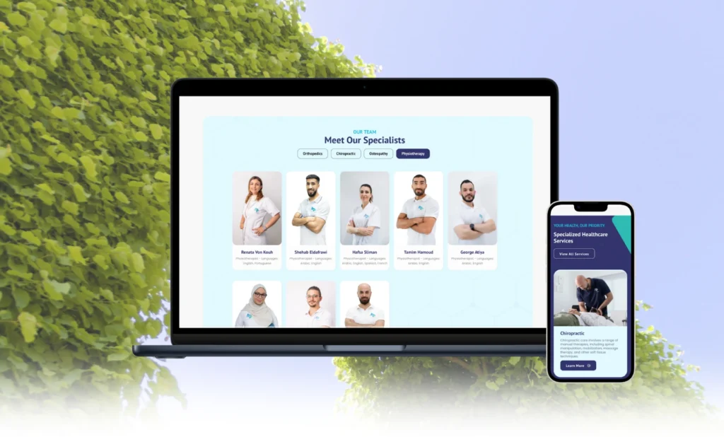 ADRIA Clinic’s Website Development