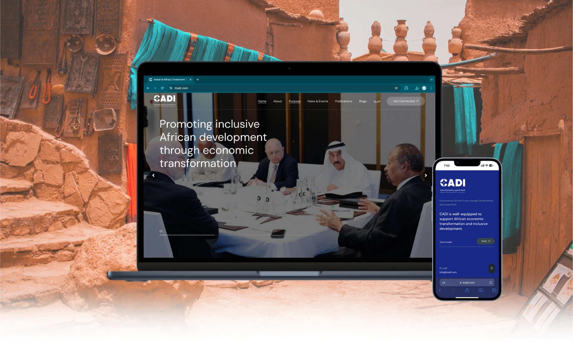 CADI Website Development gallery 1