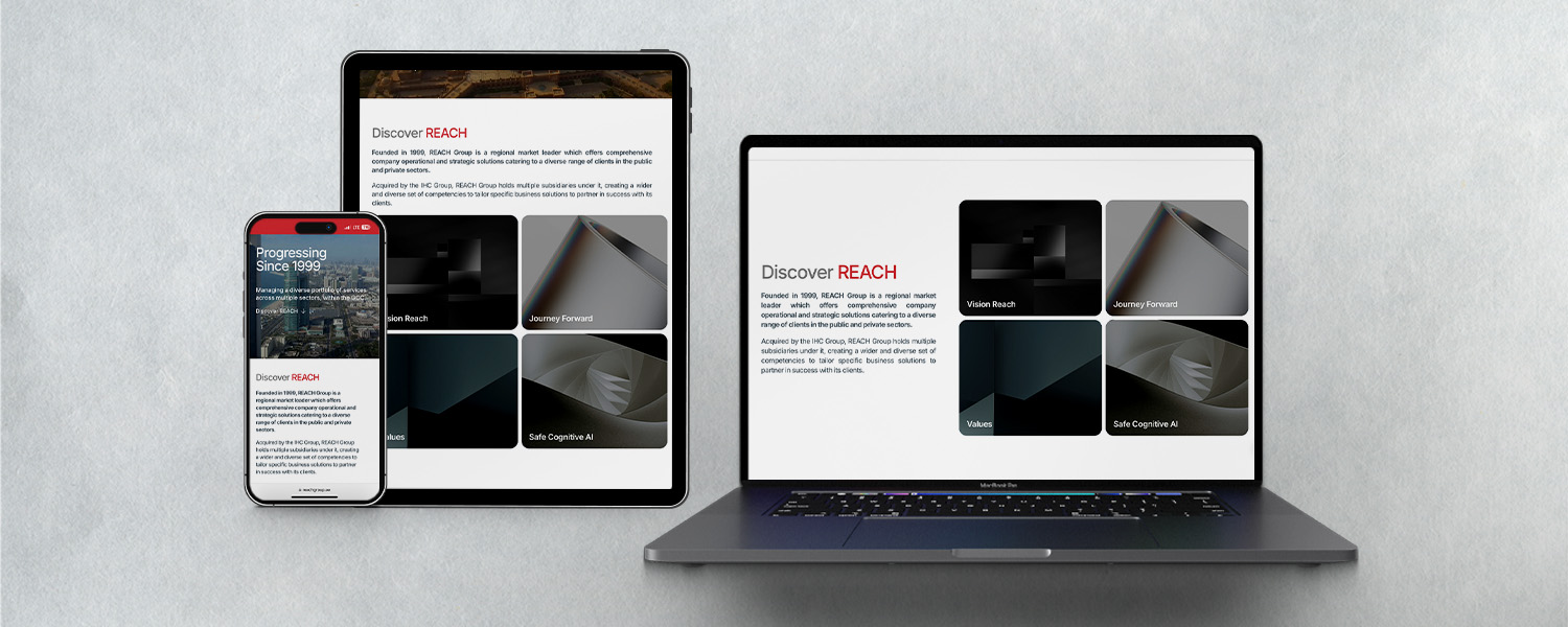 REACH Group Website Development gallery 1