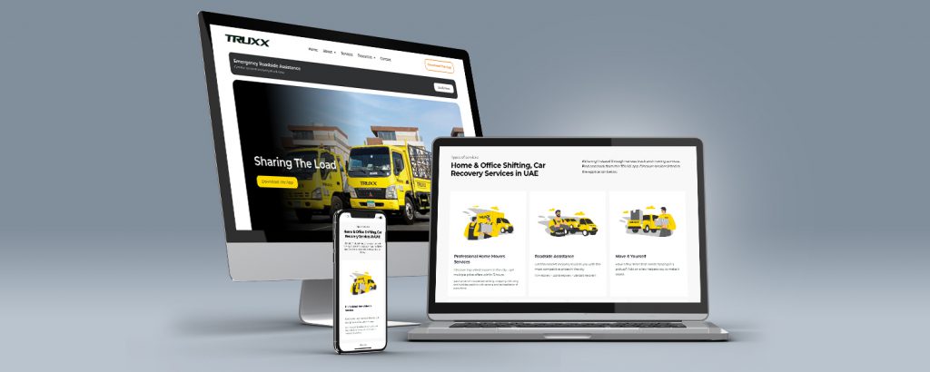 TRUXX Website Development