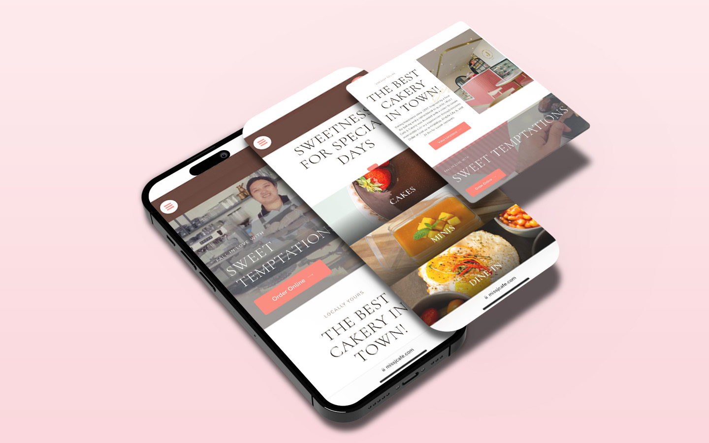 Miss J Café & Cakery Website Development gallery 3