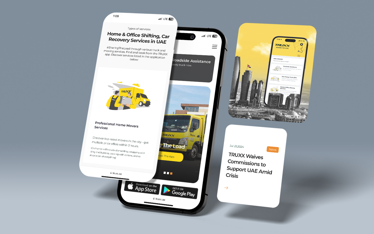 TRUXX Website Development gallery 3