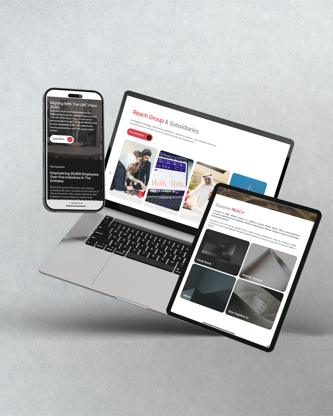 REACH Group Website Development gallery 3