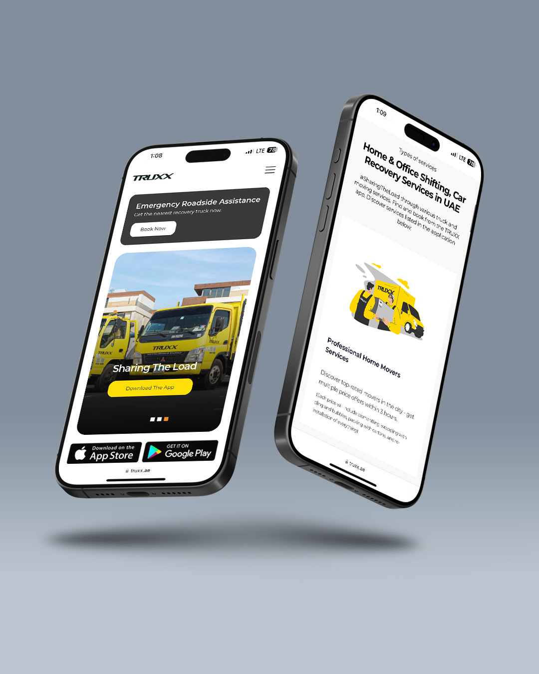 TRUXX Website Development gallery 2