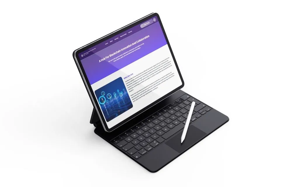 Abu Dhabi Blockchain Center Website Development  gallery 2