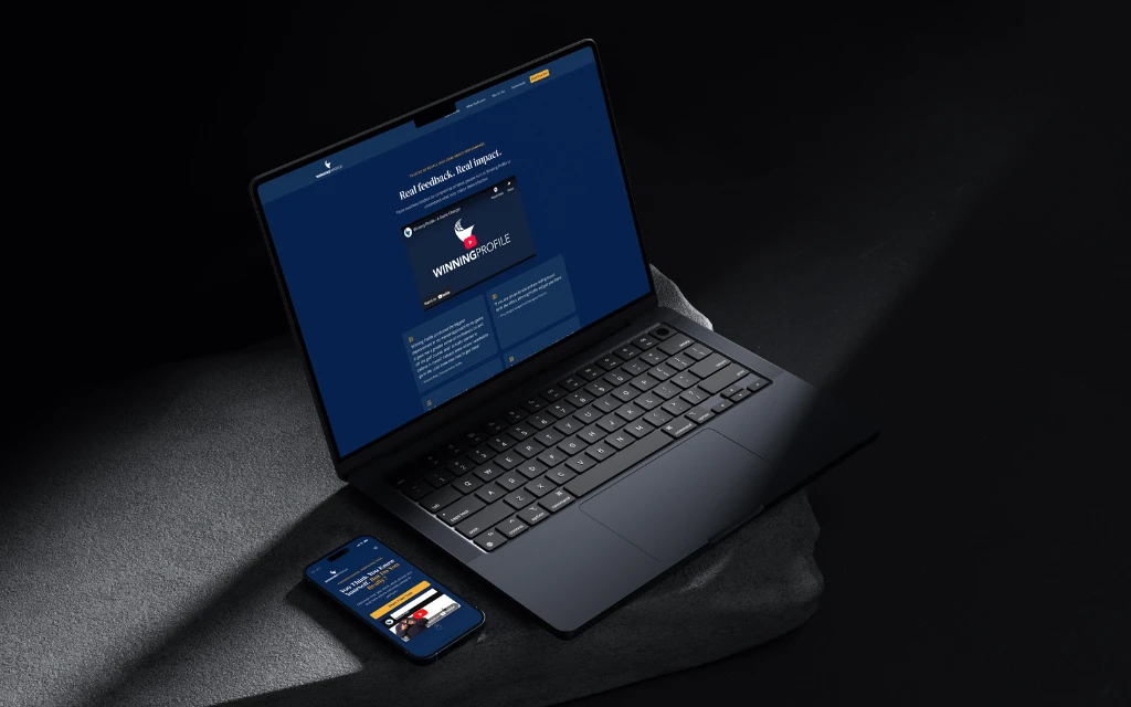 Winning Profile Landing Page Development