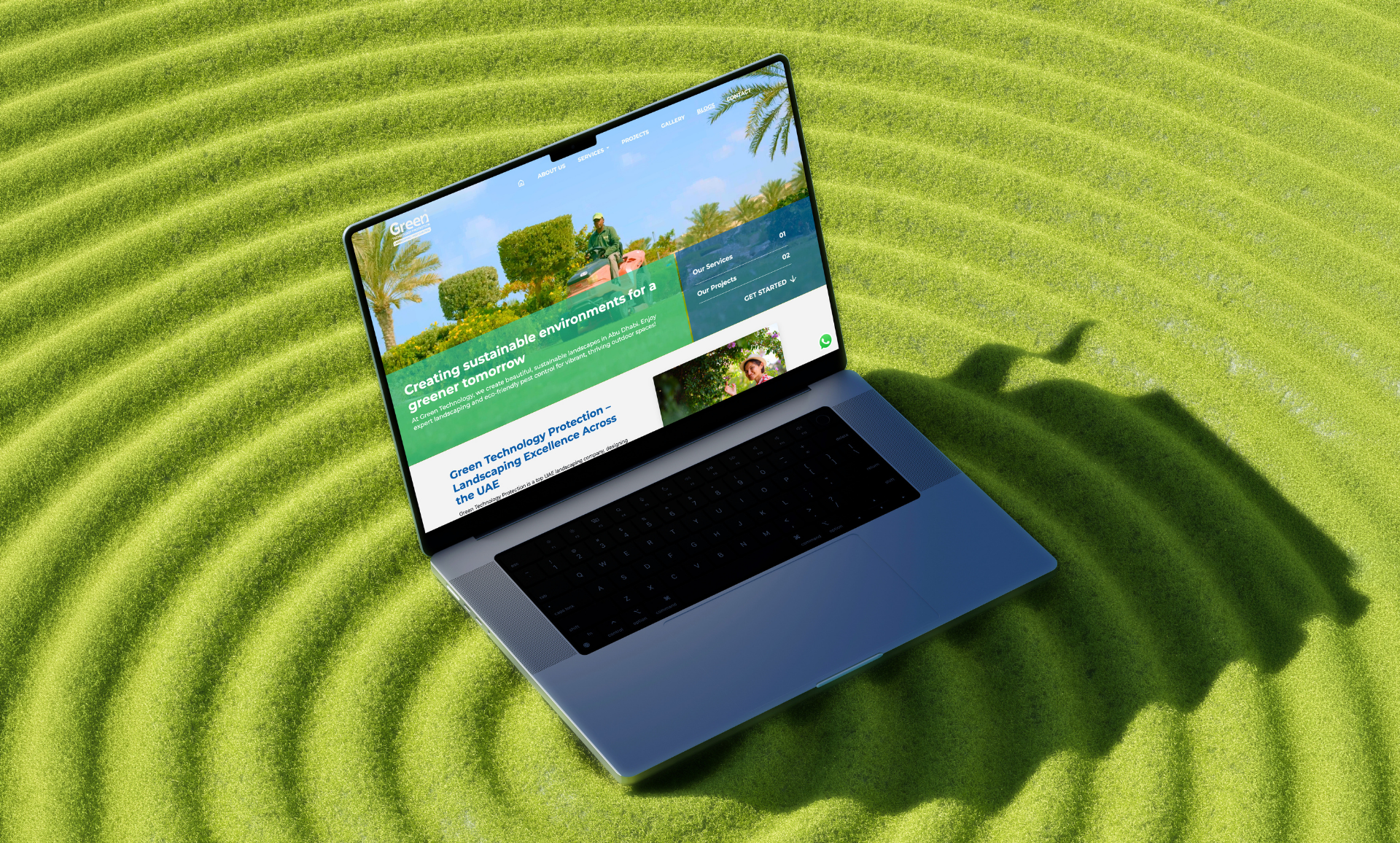 Green Technology WordPress Website Design & Development gallery 1